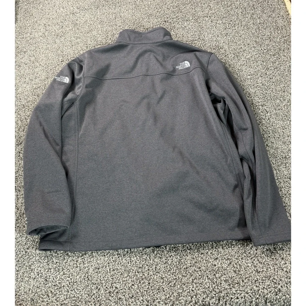 The North Face Ridgewall Soft Shell Jacket Men's Size 2XL Gray Outdoor